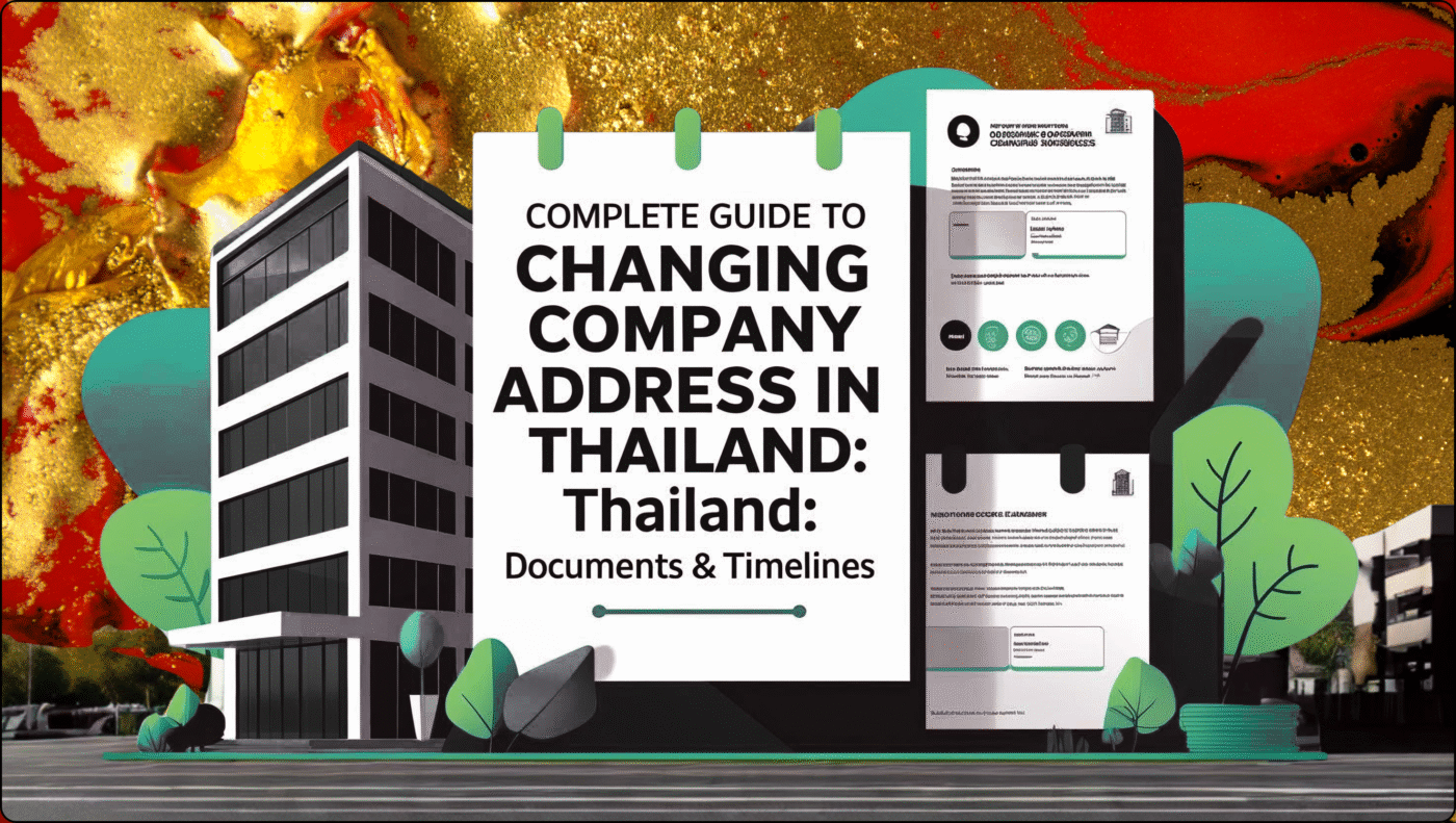 Change Company Address Thailand