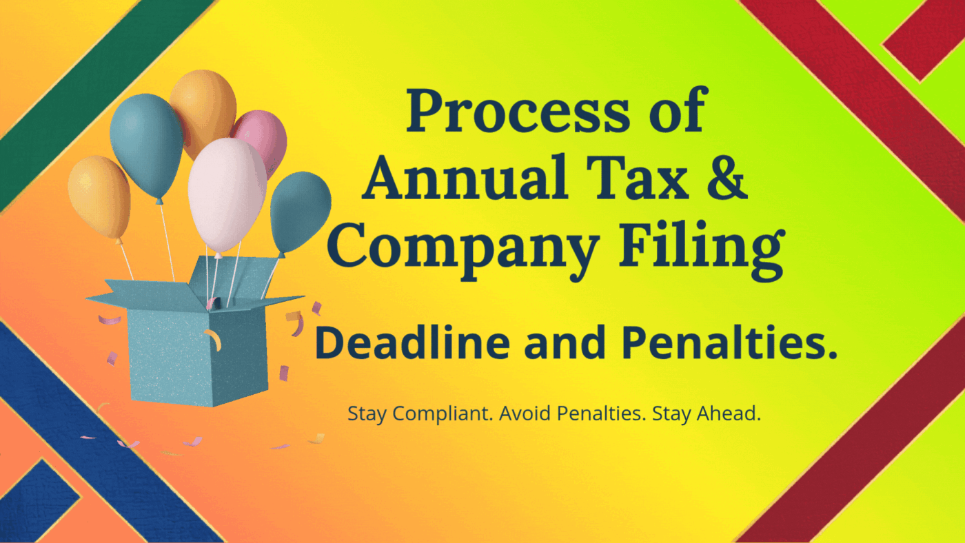 Thailand company tax filing process — professionals reviewing financial statements in a Bangkok office